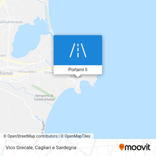 Mappa Vico Grecale
