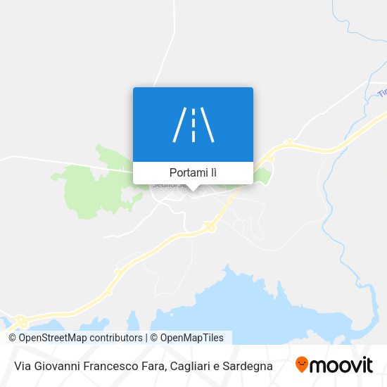Mappa Via Giovanni Francesco Fara