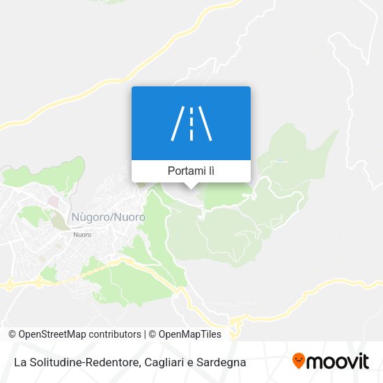 Mappa La Solitudine-Redentore