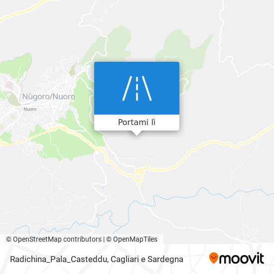 Mappa Radichina_Pala_Casteddu