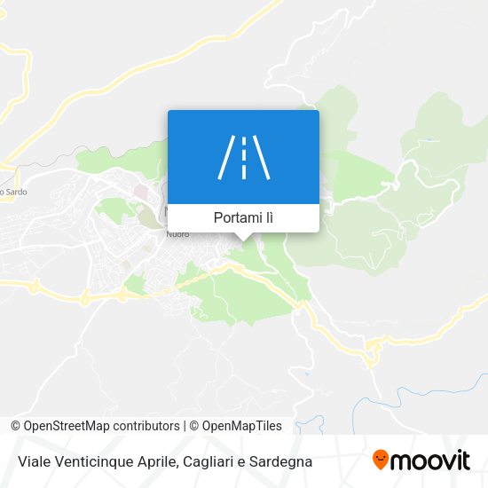 Mappa Viale Venticinque Aprile