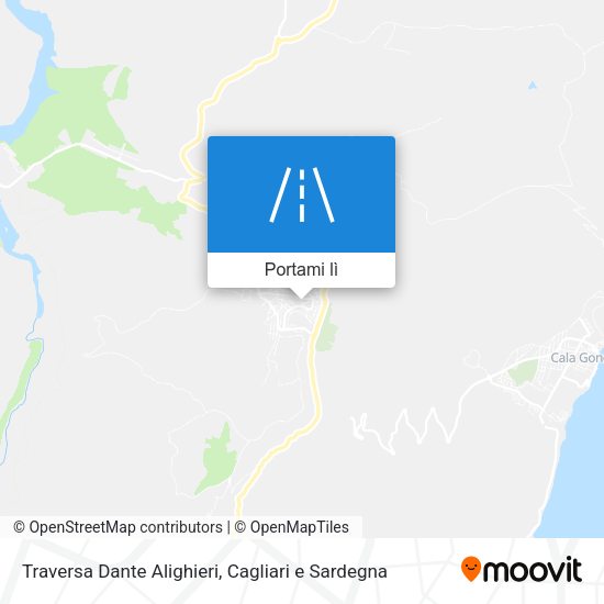 Mappa Traversa Dante Alighieri