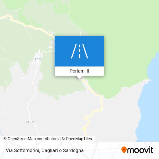 Mappa Via Settembrini