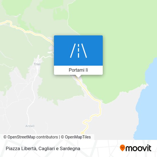 Mappa Piazza Libertà