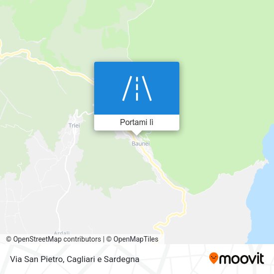 Mappa Via San Pietro