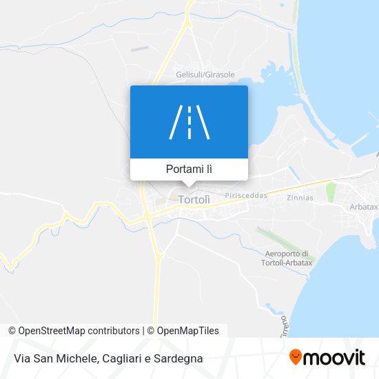 Mappa Via San Michele