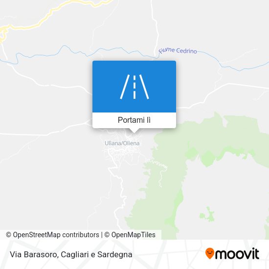 Mappa Via Barasoro