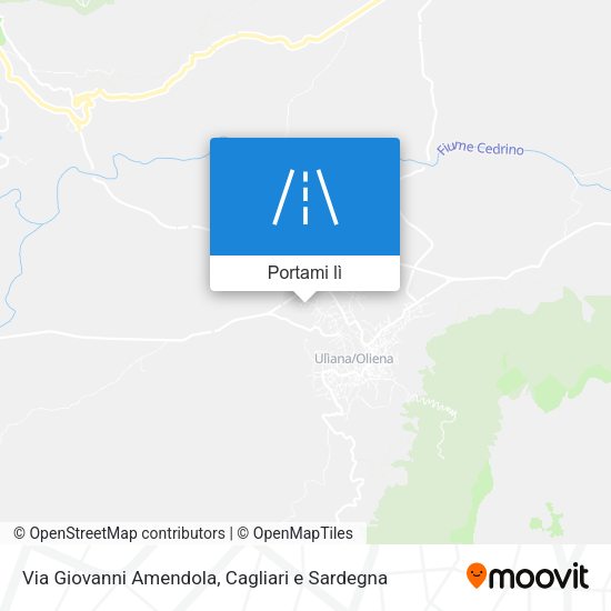 Mappa Via Giovanni Amendola