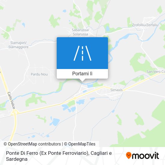 Mappa Ponte Di Ferro (Ex Ponte Ferroviario)