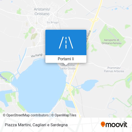 Mappa Piazza Martini