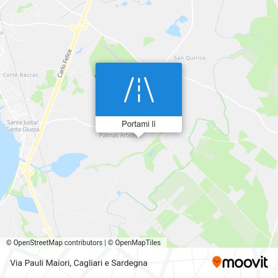 Mappa Via Pauli Maiori