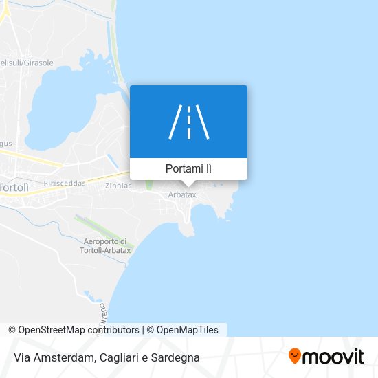 Mappa Via Amsterdam