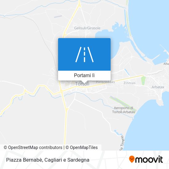 Mappa Piazza Bernabè
