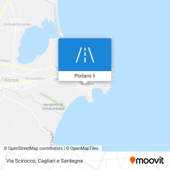 Mappa Via Scirocco