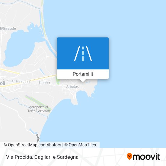 Mappa Via Procida