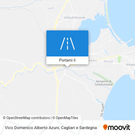 Mappa Vico Domenico Alberto Azuni