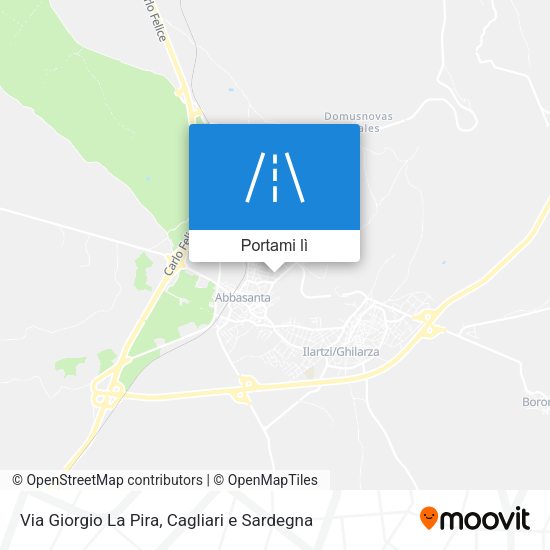 Mappa Via Giorgio La Pira
