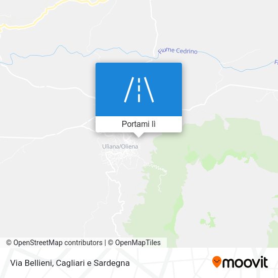 Mappa Via Bellieni