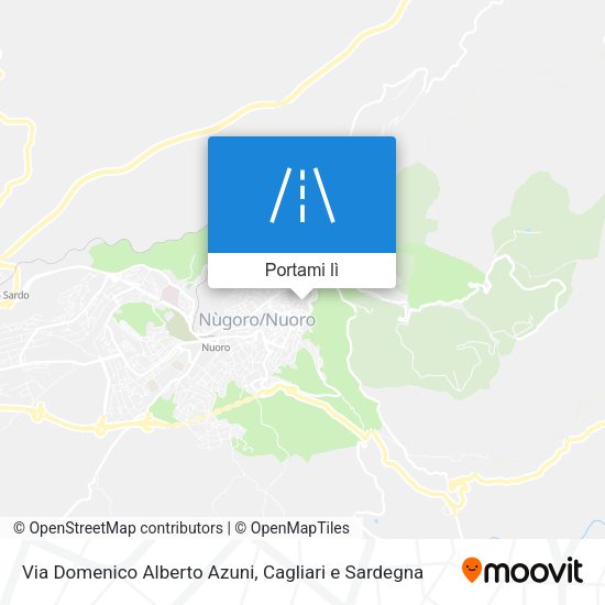 Mappa Via Domenico Alberto Azuni
