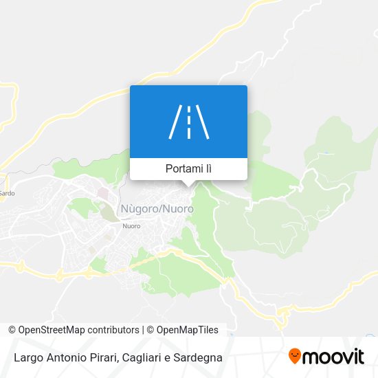 Mappa Largo Antonio Pirari