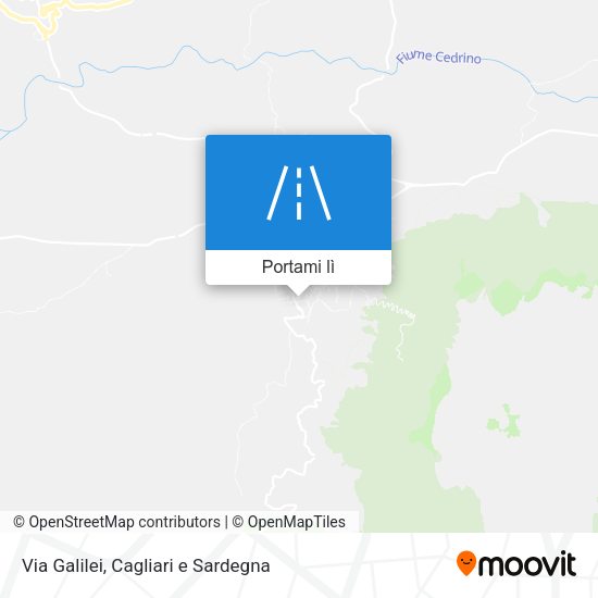 Mappa Via Galilei