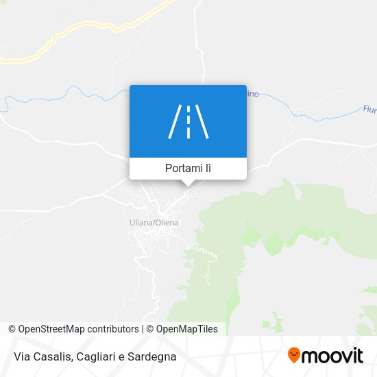 Mappa Via Casalis