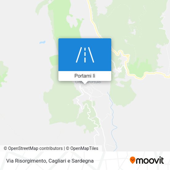 Mappa Via Risorgimento