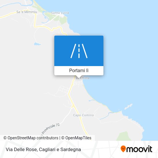 Mappa Via Delle Rose
