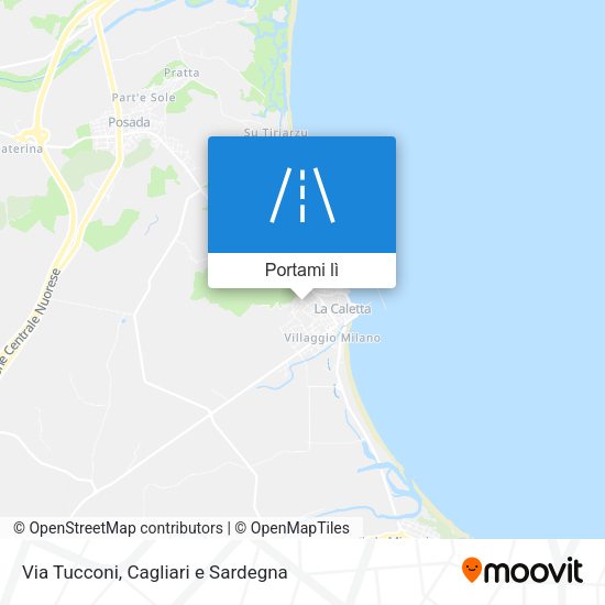 Mappa Via Tucconi