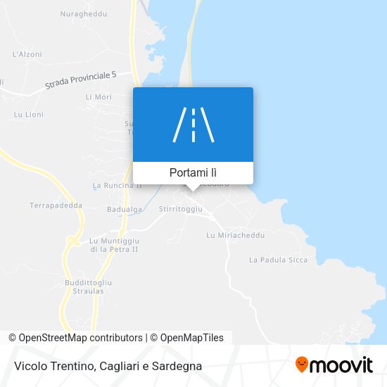 Mappa Vicolo Trentino