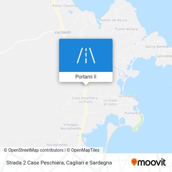 Mappa Strada 2 Case Peschiera