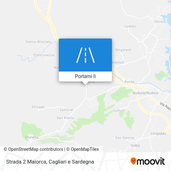 Mappa Strada 2 Maiorca