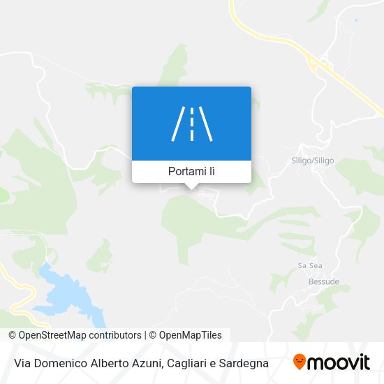 Mappa Via Domenico Alberto Azuni