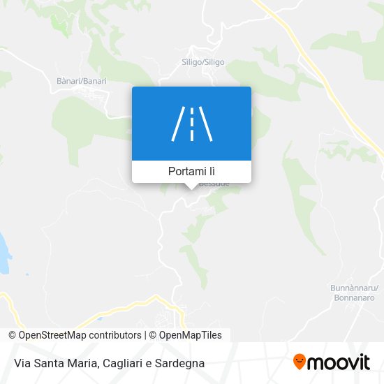 Mappa Via Santa Maria