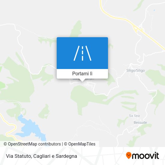 Mappa Via Statuto