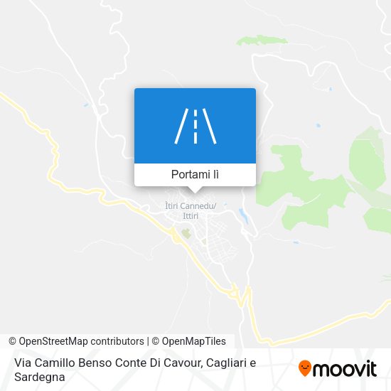 Mappa Via Camillo Benso Conte Di Cavour
