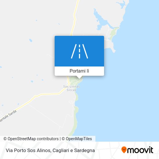 Mappa Via Porto Sos Alinos