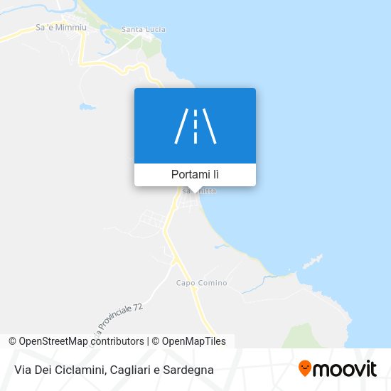 Mappa Via Dei Ciclamini
