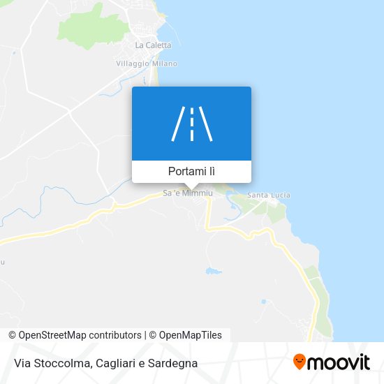 Mappa Via Stoccolma