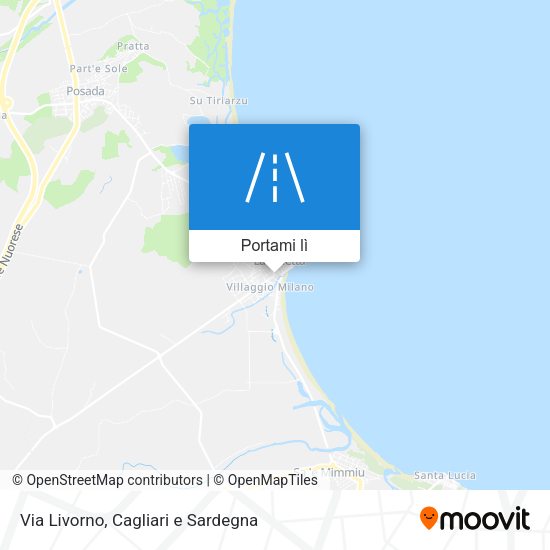 Mappa Via Livorno