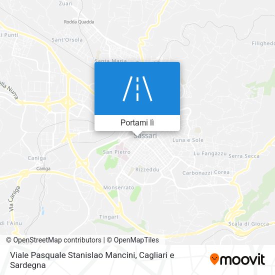 Mappa Viale Pasquale Stanislao Mancini