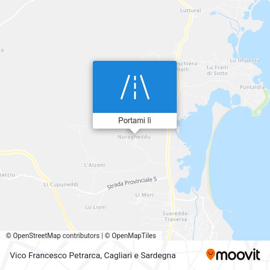Mappa Vico Francesco Petrarca