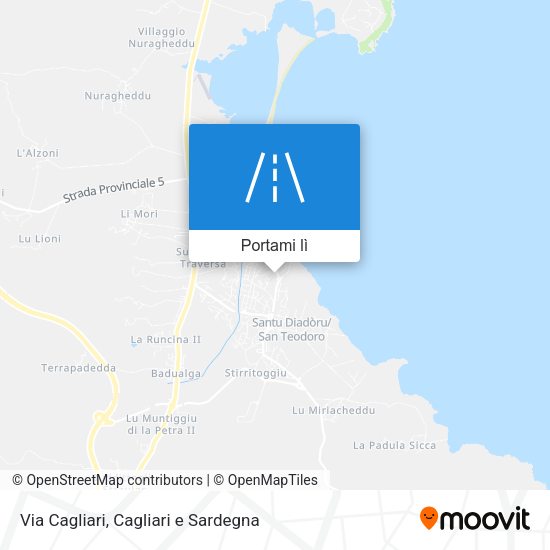 Mappa Via Cagliari