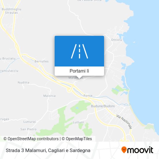 Mappa Strada 3 Malamuri