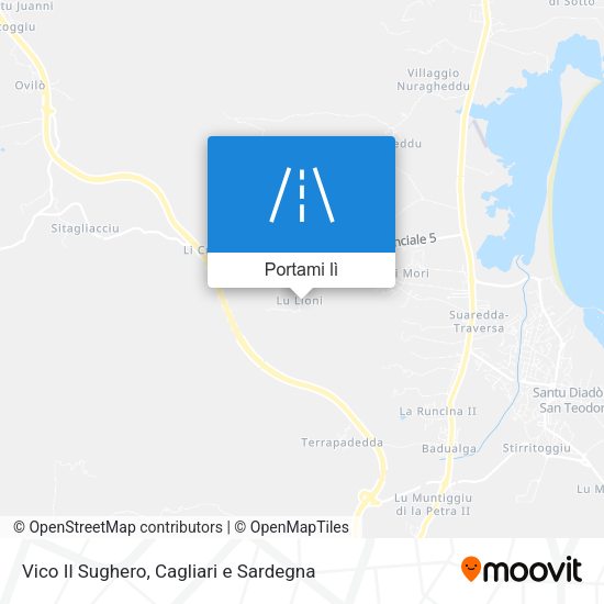 Mappa Vico Il Sughero