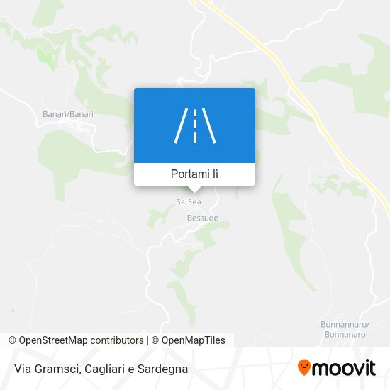 Mappa Via Gramsci