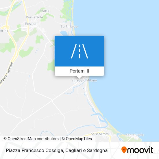 Mappa Piazza Francesco Cossiga