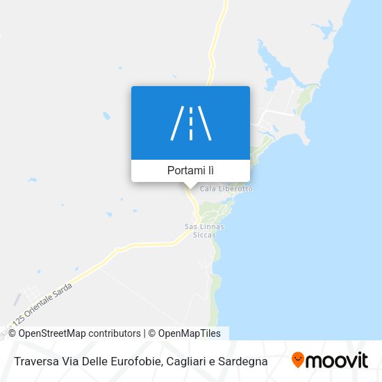 Mappa Traversa Via Delle Eurofobie