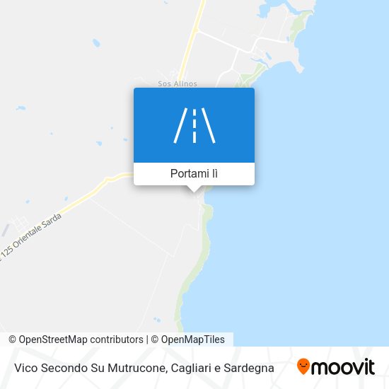 Mappa Vico Secondo Su Mutrucone