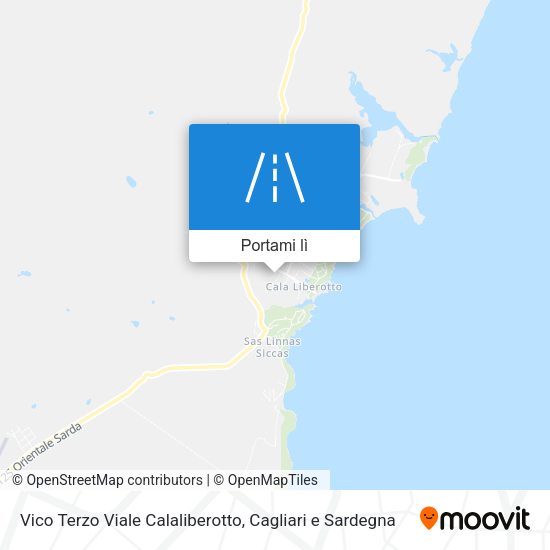 Mappa Vico Terzo Viale Calaliberotto